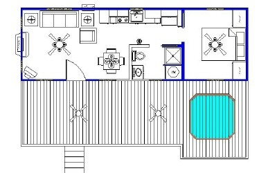 Cabin in the Woods layout