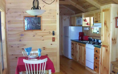 Cabin on Hill - Kitchen